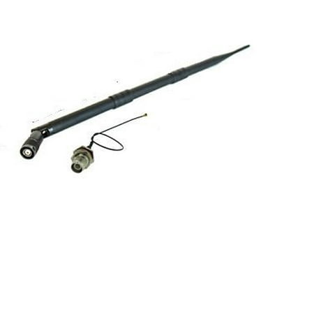- 9dBi Dual Band 2.4 Ghz 5.8 Ghz WiFi Antenna RP-TNC and U.Fl cable Quick USA Shipping