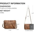 thumbnail image 3 of Crossbody Bags for Women, Leather Cross body Purse Shoulder Bag With Adjustable Strap, 3 of 7
