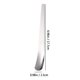 thumbnail image 3 of Stainless Steel Flat Spoon Household Spoon Long Handle Ice Cream Spoon Cake Dessert Spoon Dumpling Filling Spoon 2pc, 3 of 6