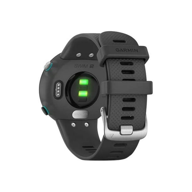Garmin Swim 2 42 mm slate sport watch with band silicone slate wrist size 5.08 in 7.76 in display 1.04 Bluetooth ANT 1.27 oz Walmart