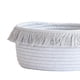 thumbnail image 2 of Cestas de almacenamiento de cuerda de algodón Cesta tejida decorativa Cesta para ropa sucia Cesta para la ropa sucia L, 2 of 3