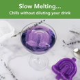 thumbnail image 5 of Tovolo Silicone Ice Mold, Rainbow Large Ice Molds for Cocktail Drinks, 2 Pack, 5 of 7