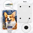 thumbnail image 2 of Dog Spots Painting Food Scale Digital Kitchen Scale Waterproof Tempered Glass Tare Function 11 lb for Baking Cooking Meal Prep, 2 of 7