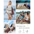 thumbnail image 5 of Farmhouse Animals Beach Towels Oversized Super Absorbent, Cow Pig in Fence Retro Wood Barn Lightweight Bath Towel Quick Dry Sets For Bathroom/Pool/Rv Camping/Beach Play/Gym Room/Picnic 23"x47", 5 of 8
