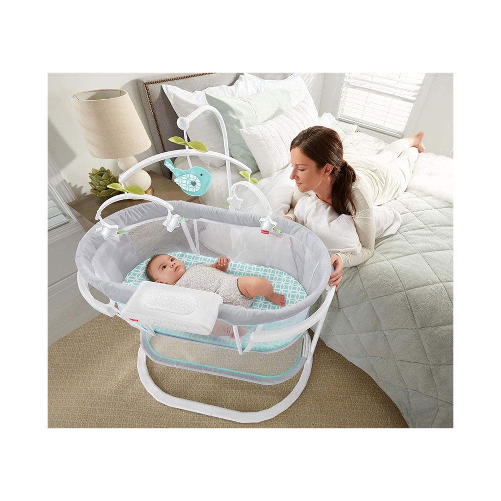fisher price soothing motions bassinet walmart