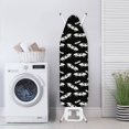 thumbnail image 3 of HELLHERO Bats Pattern Ironing Board Cover 15"x54", Elastic Edge Non-Slip Tabletop Cover with Three Fasteners, Dustproof Protective Cover for Home, 3 of 5