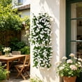 thumbnail image 1 of Glicinia artificial colgante, enredaderas de seda con flores para arco de boda, pared, jardín, cerca, decoración de interior y exterior, multicolor, 90 cm., 1 of 6