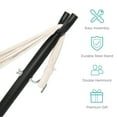 thumbnail image 5 of Best Choice Products 2-Person Brazilian-Style Cotton Double Hammock with Stand Set w/ Carrying Bag - Blue/Green Stripes, 5 of 7