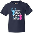 thumbnail image 3 of Inktastic Gender Reveal Will It Be a Little Buck or Doe? Youth T-Shirt, 3 of 5