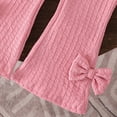 thumbnail image 5 of JUMEYU School Girl Outfit Baby Girl Birthday Outfit Tshirt Summer Short Sleeve Shirt Pants Set 3T 4T (White,3-4 Years), 5 of 6