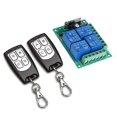 thumbnail image 2 of Universal Wireless Remote Control Switch DC 12V 4CH Relay Receiver Module with 4 Channel RF Remote 4, 2 of 5