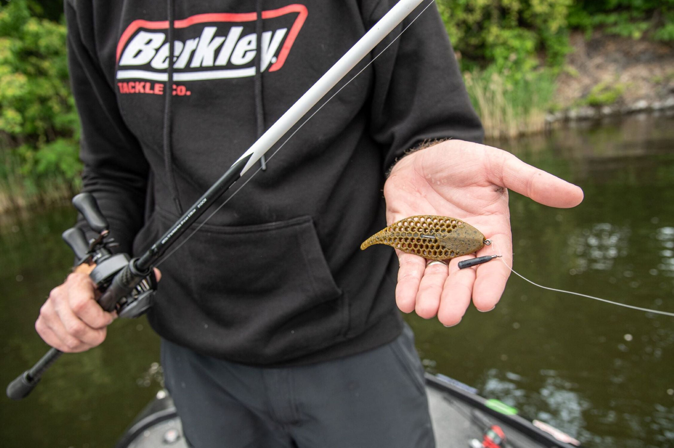 Berkley PowerBait® MaxScent Flux-Gill Fishing Soft Bait, 3.5 in, Dark Gill (6-Count)