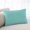 Green, variant on Turquoise Burlap Texture Small Pillow Covers, Farmhouse Vintage Aqua Soft Breathable Throw Pillow Cases with Invisible Zipper, Decorative Pillowcase Pillows Protectors for Sofa Bed Chair 12"x20"