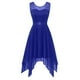 thumbnail image 1 of Vestido de encaje sin mangas con cuello redondo, cómodo, informal, a la moda para mujer Pompotops  ghjkhdj5597, 1 of 1