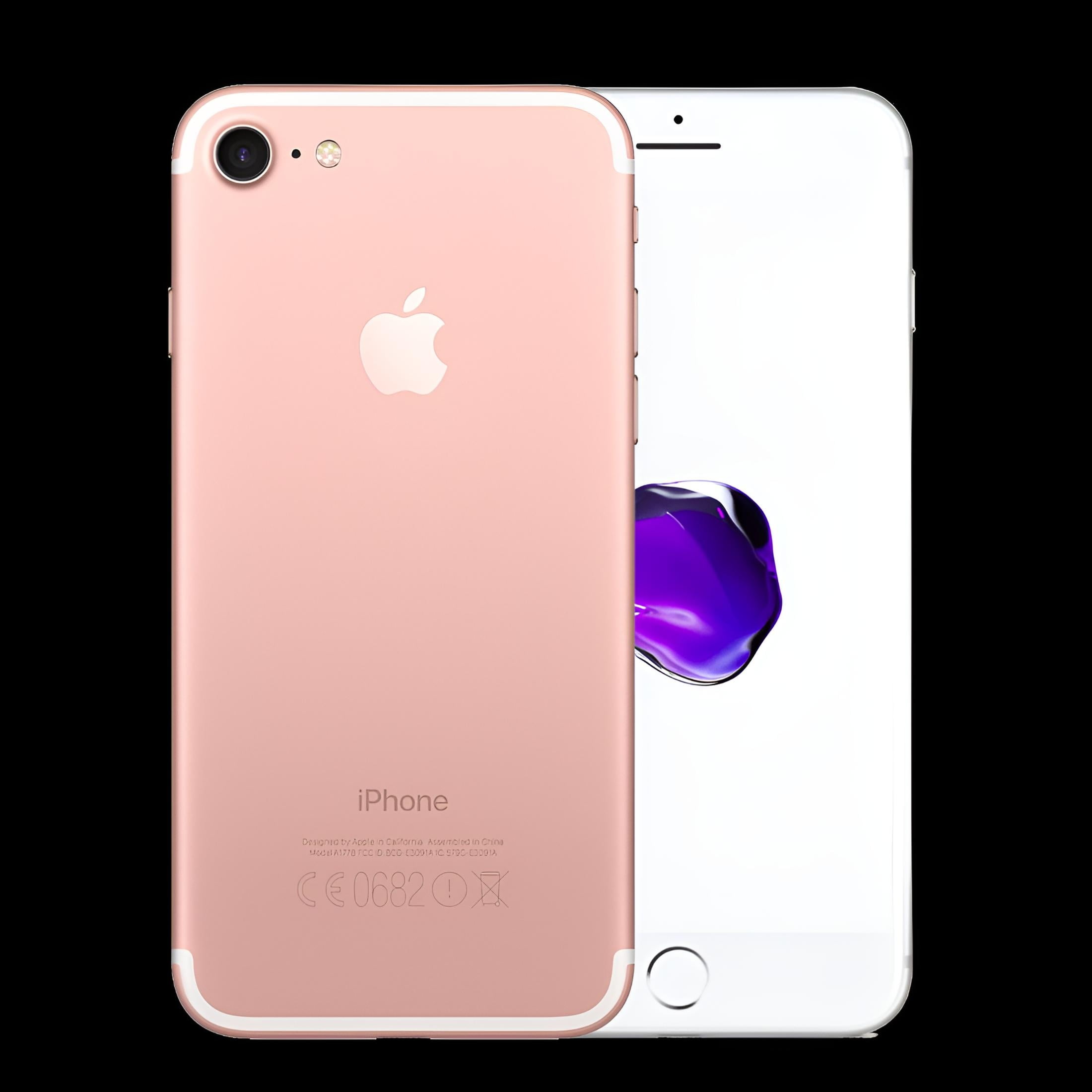 iphone7 32GB ローズゴールド SIMロック解除済み NW○ 703