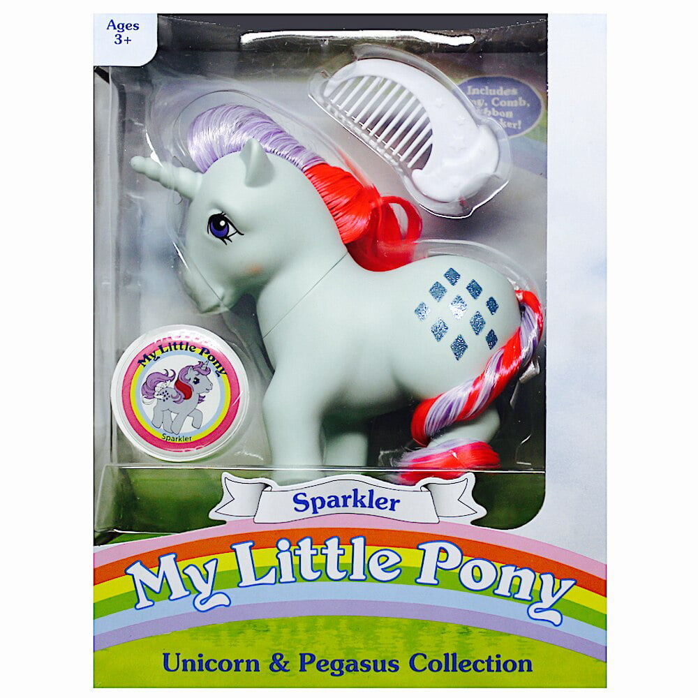 Sparkler Unicorn & Pegasus Collection Retro Pony 5" - Walmart.com