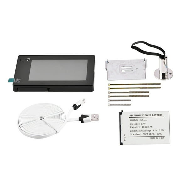 HD Door Viewer,4.3" TFT Color LCD Smart Peephole Viewer Door Peepholeviewer Stylish and Modern