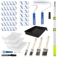 thumbnail image 1 of Kit de rodillos de pintura Rhibak con barra de extensión, juego de 27 piezas, 1 of 7