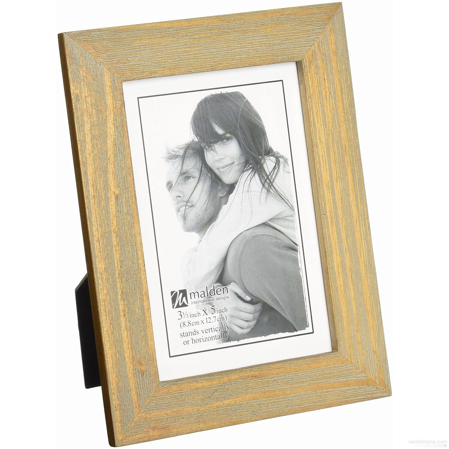 3x5 Driftwood Linear Picture Frame