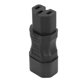 thumbnail image 2 of 4Pcs IEC320 C14 to IEC320 C15 Power Adapter IEC320 C14 to C15 Power Adapter Connector for Laptop PDU Server UPS Socket, 2 of 5