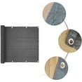 thumbnail image 5 of fastboy Balcony Shade Net Balcony Privacy Screen Cover Weather-Resistant Fence Windscreen for Outdoor Backyard Patio Grey, 5 of 5