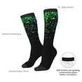 thumbnail image 6 of Fotbe Night Rainbow Sparkles print Women's Men's Novelty Crew Socks Cotton Socks Knee High Socks for Walking,Running,Nurses,Pregnancy, 6 of 8