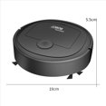 thumbnail image 3 of 5X Aspiradora Robótica Inteligente de Bajo Ruido Barredora de Piso Recogedor de Polvo Limpiador de Alfombras, Negro, 3 of 5