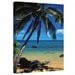 Kathy Yates "Beautiful Anini Beach" Canvas Art