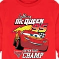 thumbnail image 3 of Disney's Cars - Lightning Mc Queen Seven Time Champ - Toddler And Youth Long Sleeve Graphic T-Shirt, 3 of 5