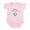 Petal Pink, variant on CafePress - Daddy’S Sidekick Soccer Infant Bodysuit - Baby Light Bodysuit, Size Newborn - 24 Months
