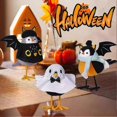 thumbnail image 2 of Halloween Decorations Birds Figurine Featherly Friends Bird Statue-Handmade ., 2 of 5