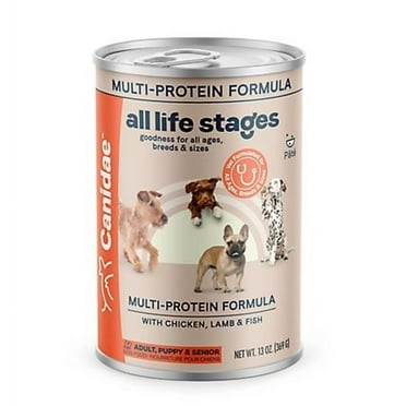 Canidae Wet Dog Food Multi-Protein with Chicken Lamb & Fish 1 Single Can, 13 oz.