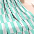 thumbnail image 3 of Cozy & Soft Reversible Throw Blanket with Elegant Checkered Jacquard - Warm & Thick for Bed Couch - All-Season Decorative 50x60in Blanket, 3 of 5