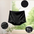 thumbnail image 4 of Bosfbaoi Underwear For Women High-Waisted Boyshort Underwear Floral Lace Panel Seamless Panties, 4 of 8