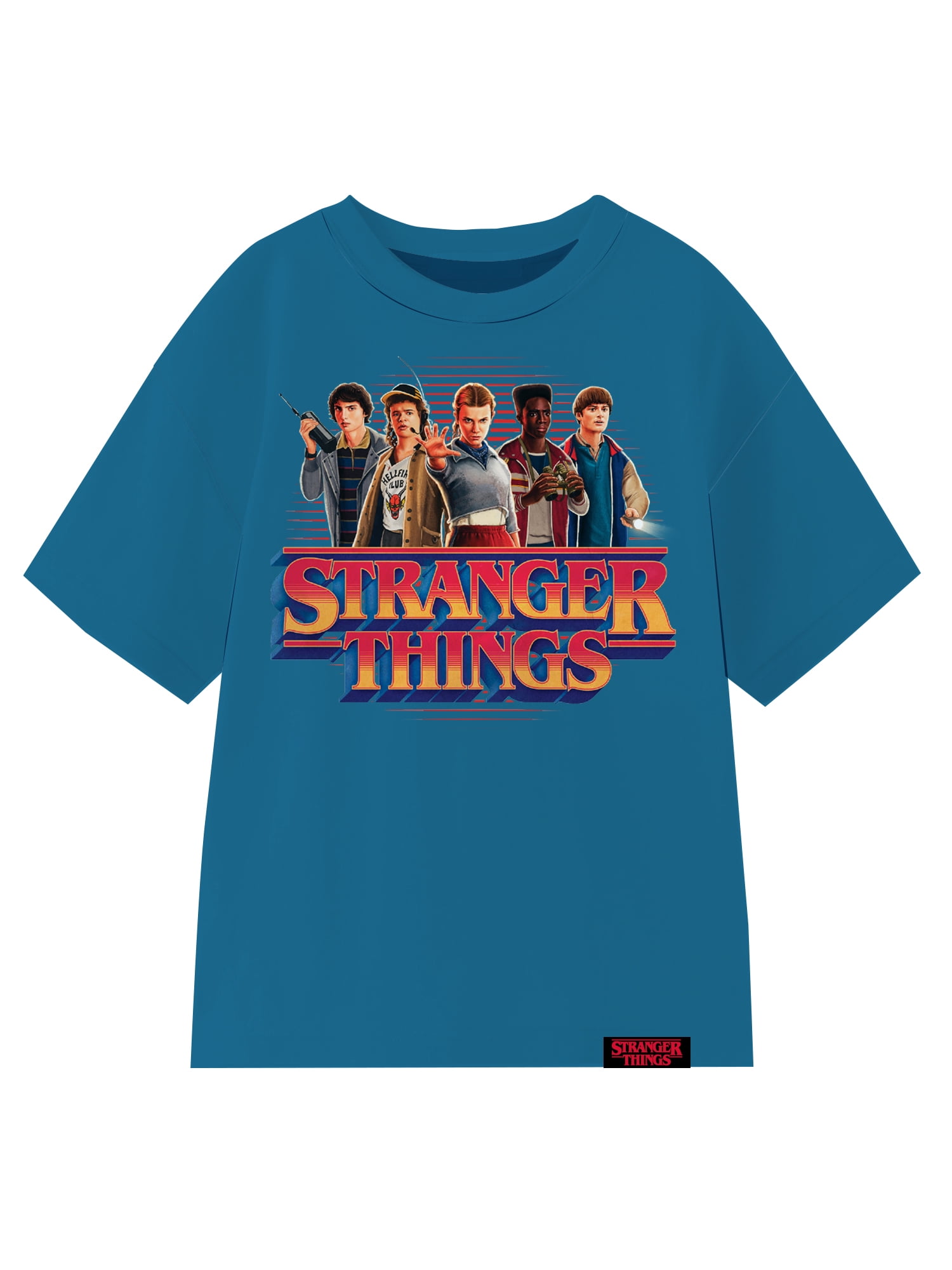 Stranger Things, Boys' & Big Boys' Graphic Tee, Stranger Gang, Sizes 4-18