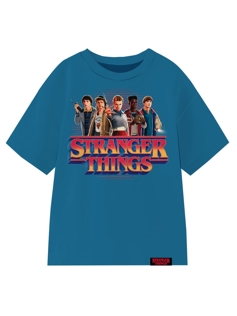 Stranger Things, Boys' & Big Boys' Graphic Tee, Stranger Gang