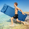 thumbnail image 4 of Meileang Self-Inflating Camping Sleeping Mat Thickened Air Mattress Waterproof Ultralight Sleeping Mat Inflatable Mattress, 4 of 8