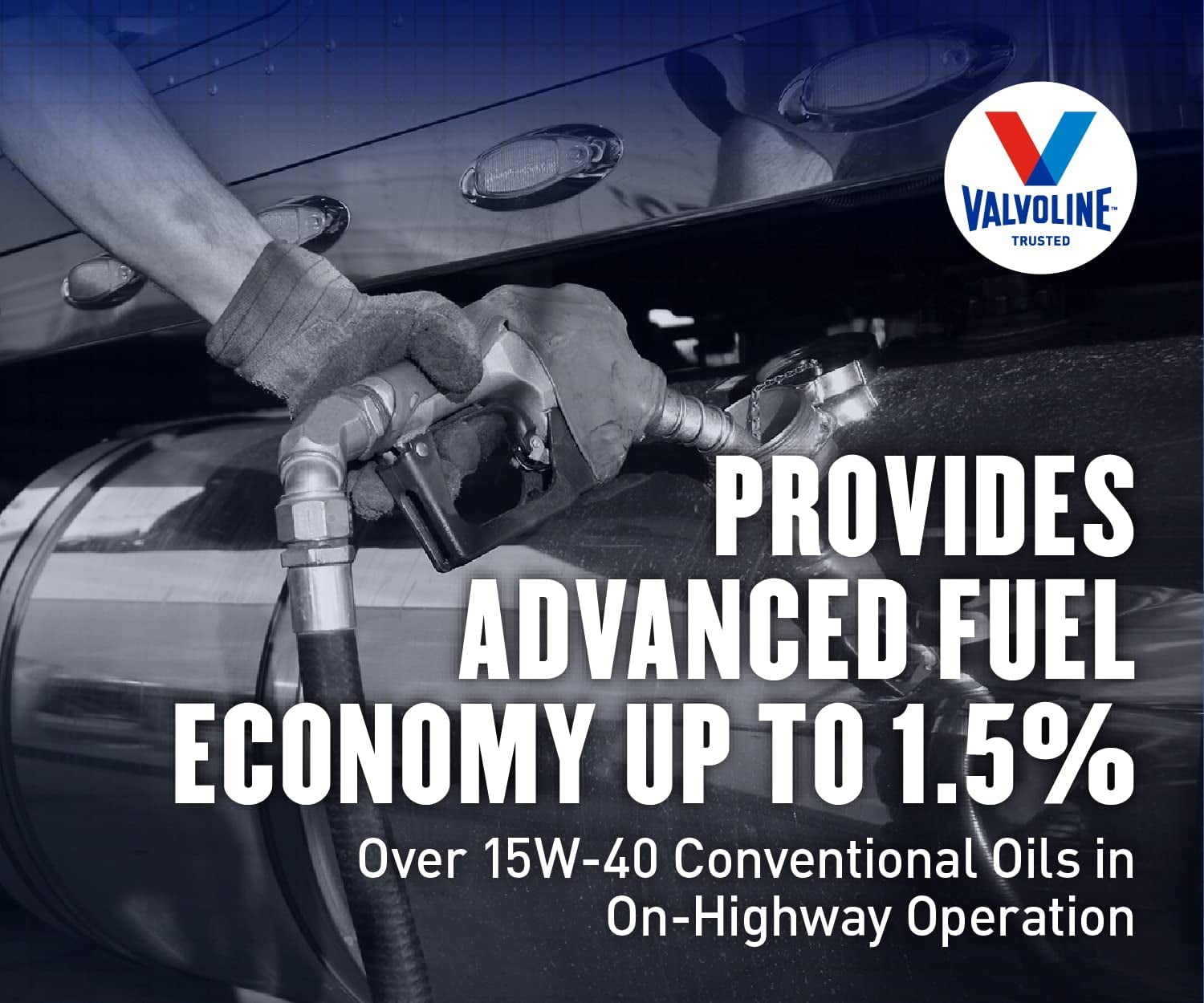 Valvoline Premium Blue Extreme 5W-40 Full Synthetic Heavy Duty Engine Oil, 1 Gallon