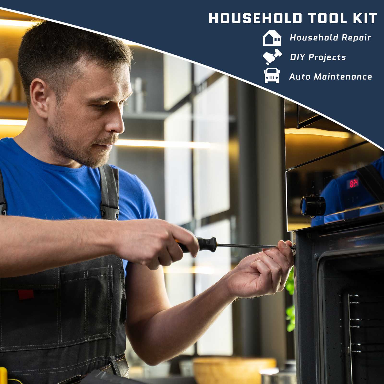 UBesGoo 799 Pcs Tool Set, Household Repair Hand Tool Kit, Mechanics Tool Kit, with Trolley Case - image 5 of 11