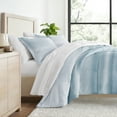 thumbnail image 5 of All Season Ultra Soft Comforter Set Lightweight Bedding in Coastal Ocean Waves Blue for Full/Queen Size by Comfort Canopy, 5 of 14