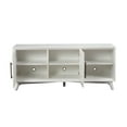 thumbnail image 5 of Alpine Furniture Tranquility Wood TV Console in White, 5 of 6