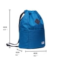 thumbnail image 2 of KAUKKO Cordón Deportes Mochila Gimnasio Yoga Bolsa Hombro Mochila para Hombres y Mujeres KAUKKO  K3031-Blue, 2 of 5
