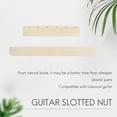 thumbnail image 3 of 2025 New! Classical Guitar Bone Slotted Saddle Nut Set, 3 of 10