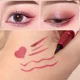 thumbnail image 2 of Lápiz Delineador de ojos líquido, maquillaje de ojos resistente al agua, rojo, azul, negro, colorido, cosmético de larga duración, mate, liso （Wine red 01, 2 of 5