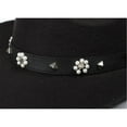 thumbnail image 4 of Leathers Hat Bands For Fedora Cowboy Hat Panamas Band Accessories Hatband Unisex, 4 of 12
