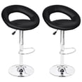 thumbnail image 5 of vidaXL Bar Stool Height Adjustable Bar Stool for Pub Kitchen Faux Leather, 5 of 22