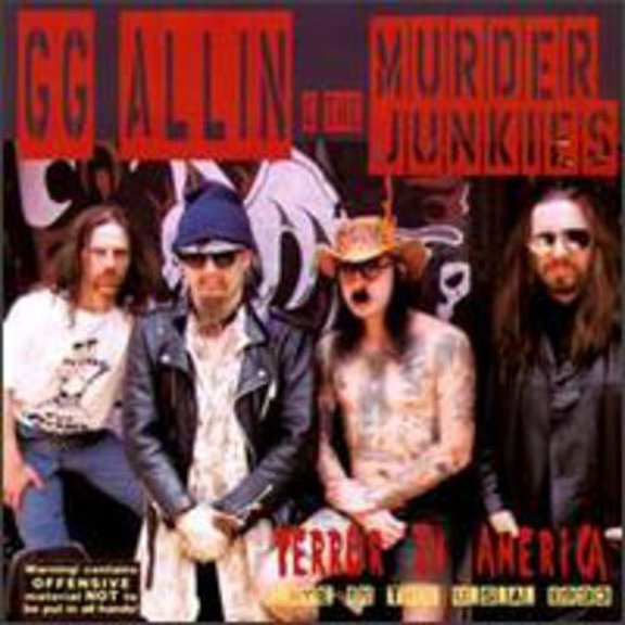 G.G. Allin - Terror in America - Punk Rock - CD