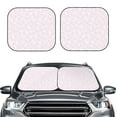 thumbnail image 2 of Haiem Cat Paw Car Windshield Sun Shade (2 Pieces) Foldable Windshield Sun Shade Car Accessories for Truck SUV Pickup-Large, 2 of 7