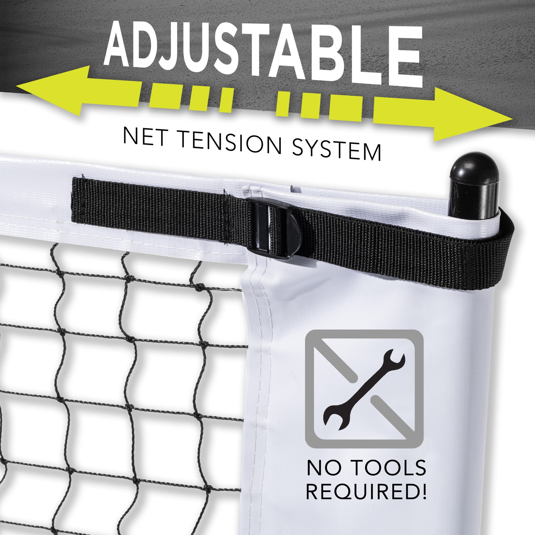 Franklin Sports Official Size Portable Pickleball Net, 22'
