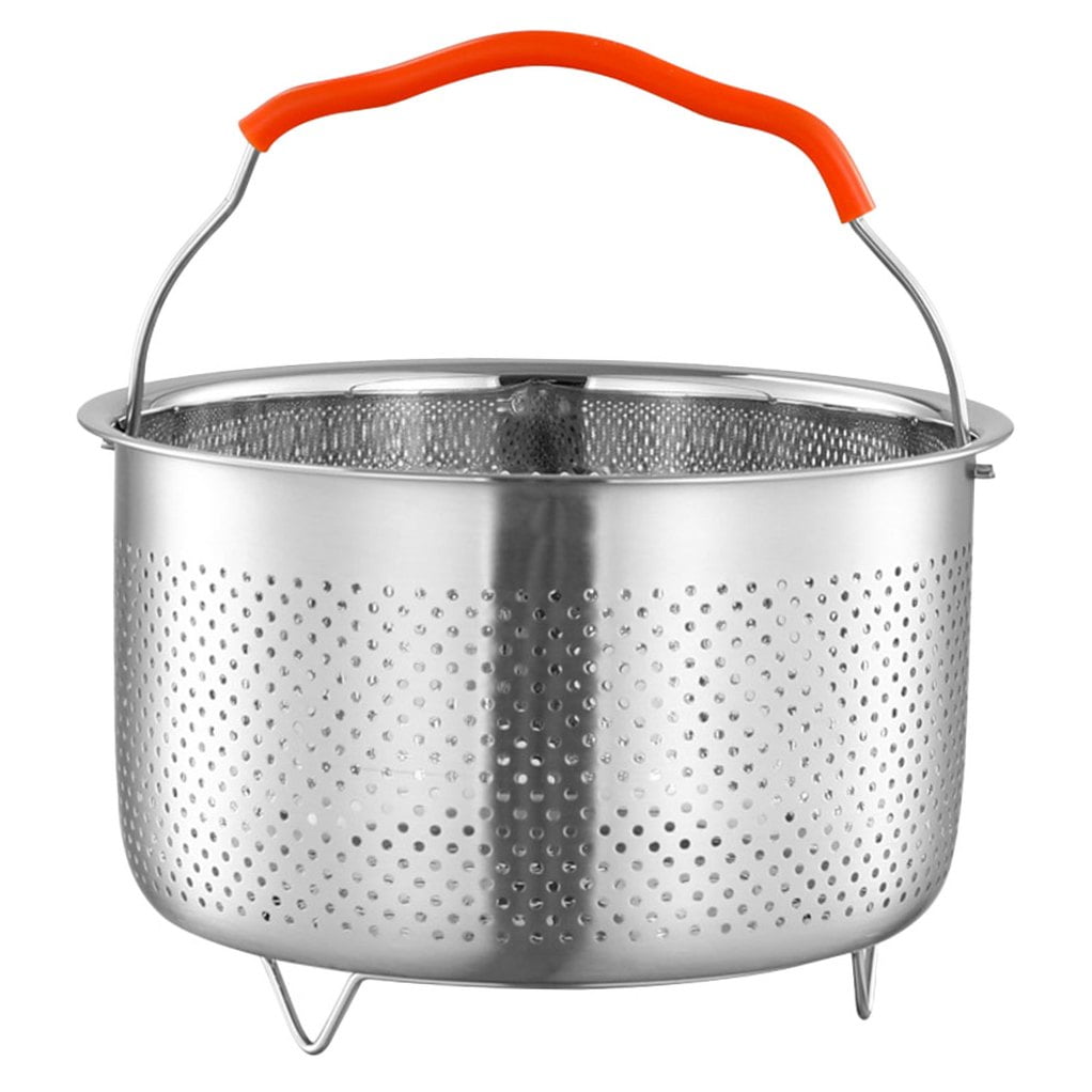UPOUART Stainless Steel Steamer Basket for Eggs, Vegetables, Seafood - Kitchen Steamer Insert for Healthy Cooking